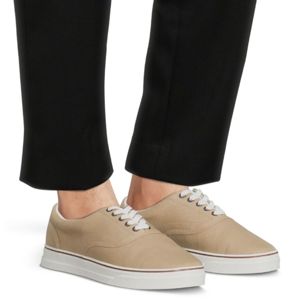 🔹️NWT Chaps Tan Chase Canvas Lace-up Sneakers Men's 8